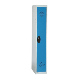 Vestiaire industrie propre avec moraillon encastré - 1 case Vestiaire industrie propre avec moraillon encastré - 1 case